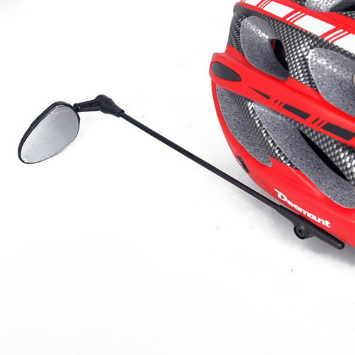 DEEMOUNT อุปกรณ์ขี่รถจักรยาน กระจกมองหลัง กระจกขนาดเล็ก, Mini Mirror