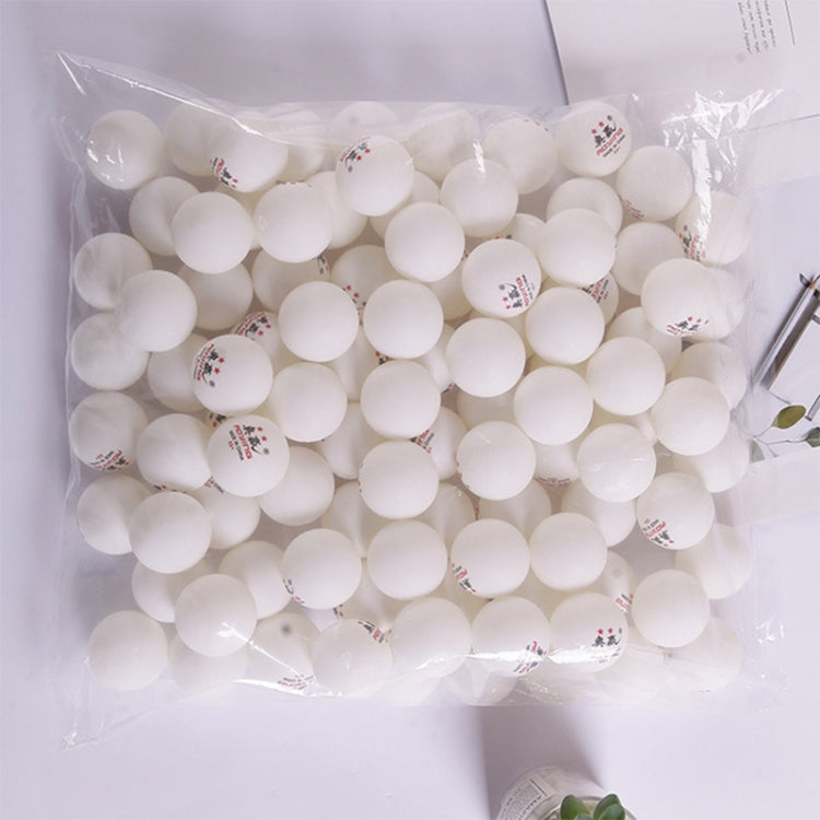 ROYING 100 PCS Professional ABS ลูกปิงปองเส้นผ่านศูนย์กลาง: 40 มม, White 3Stars, Orange 3Stars