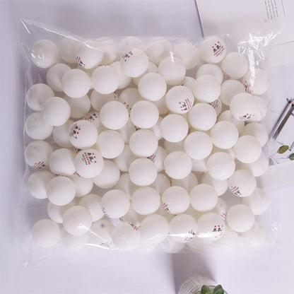 ROYING 100 PCS Professional ABS ลูกปิงปองเส้นผ่านศูนย์กลาง: 40 มม, White 3Stars, Orange 3Stars