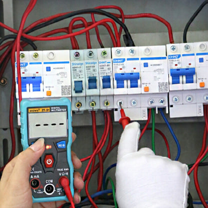ZOYI แบบพกพาการวัดไฟฟ้าอัตโนมัติอัจฉริยะเกียร์การรับรู้มินิมัลติมิเตอร์, ZT-S1