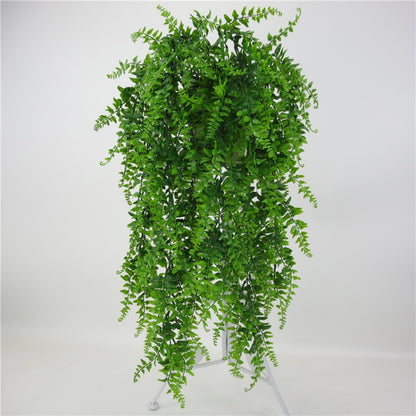5 ชิ้นจำลองเฟิร์นหญ้าพืชแขวนผนังพืชบ้านร้านจัดงานแต่งงานตกแต่ง, Hanging Plants