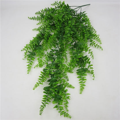 5 ชิ้นจำลองเฟิร์นหญ้าพืชแขวนผนังพืชบ้านร้านจัดงานแต่งงานตกแต่ง, Hanging Plants