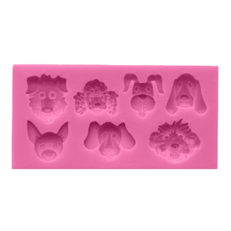 สุนัขรูปร่างการ์ตูนซิลิโคนFondantเค้กตกแต่งแม่พิมพ์, Dogs Shape
