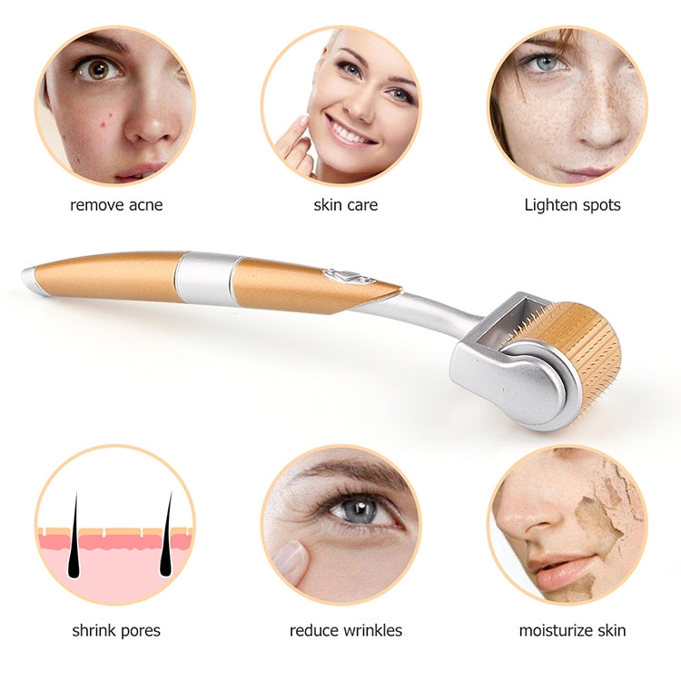 2 ชิ้น ZGTS192 โลหะผสมไทเทเนียม Microneedle ซ่อมแซมผิวหน้านาโนลูกกลิ้งเครื่องมือ, 0.2MM, 0.25MM, 0.3MM, 0.5MM, 0.75MM, 1.0MM, 1.5MM, 2.0MM, 2.5MM, 3.0MM