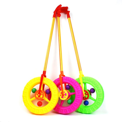 รถเข็นของเล่นเด็กวอล์คเกอร์ล้อเดียว Pusher การจัดส่งสีสุ่ม, Single Wheel Pusher