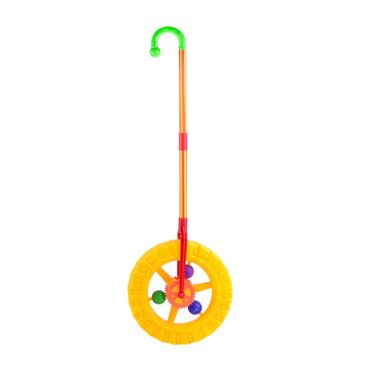 รถเข็นของเล่นเด็กวอล์คเกอร์ล้อเดียว Pusher การจัดส่งสีสุ่ม, Single Wheel Pusher