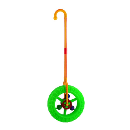 รถเข็นของเล่นเด็กวอล์คเกอร์ล้อเดียว Pusher การจัดส่งสีสุ่ม, Single Wheel Pusher