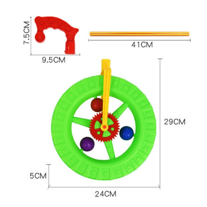 รถเข็นของเล่นเด็กวอล์คเกอร์ล้อเดียว Pusher การจัดส่งสีสุ่ม, Single Wheel Pusher