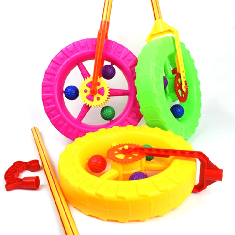 รถเข็นของเล่นเด็กวอล์คเกอร์ล้อเดียว Pusher การจัดส่งสีสุ่ม, Single Wheel Pusher