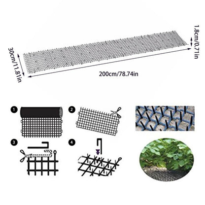 Anti-cat Net Spur Pad เพื่อขับเคลื่อนสิ่งประดิษฐ์ของแมวและสุนัข, 1.8x30x200cm