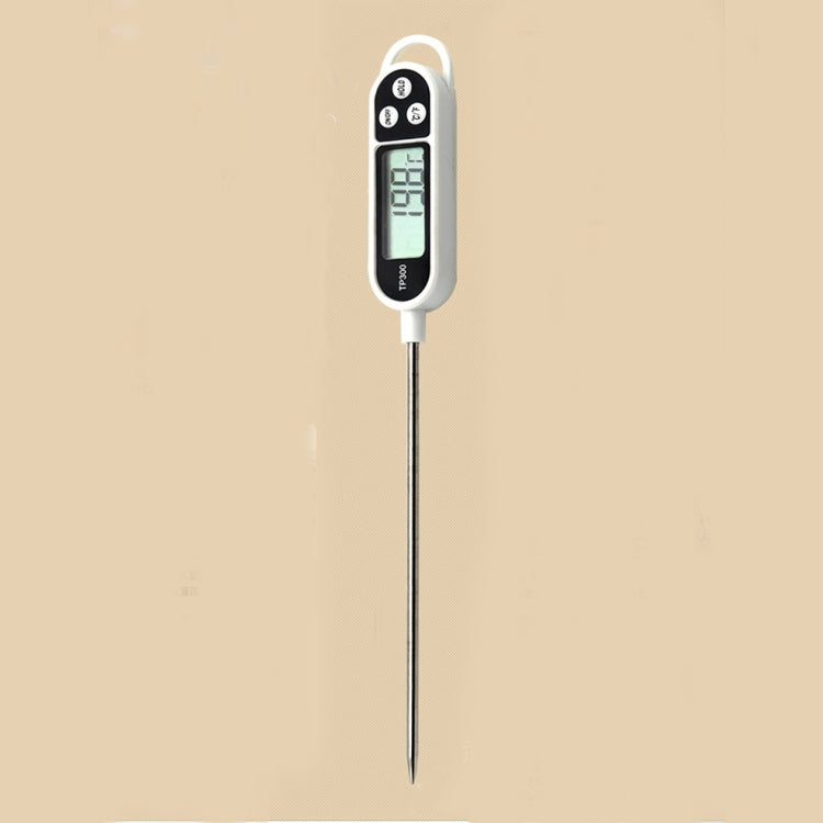 TP300 เครื่องวัดอุณหภูมิอาหารสแตนเลส Plug-in Kitchen เครื่องวัดอุณหภูมิดิจิตอลอิเล็กทรอนิกส์, TP300