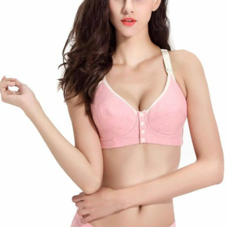 ผ้าฝ้ายชุดชั้นในการคลอดบุตรการตั้งครรภ์กีฬาพยาบาล Breast Feeding Bras, 80C