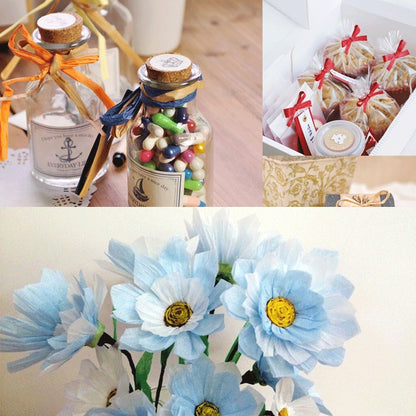 3 ชิ้น 20 เมตรเชือกกระดาษ Raffia ริบบิ้นลูกไม้ธรรมชาติเชือกกล่องของขวัญห่อ DIY ตกแต่ง