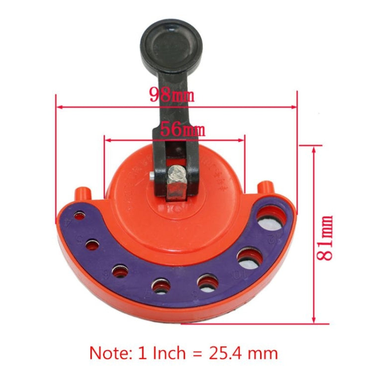 เครื่องตัดรูกระจกกระเบื้อง เครื่องมือ เจาะ ถ้วยดูดคงที่, Glass Hole Cutter