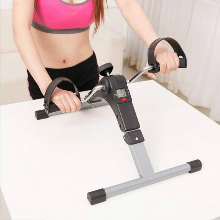 อุปกรณ์ฟิตเนสอเนกประสงค์ Stepper Fitness Bike Rehabilitation Training Machine, Bike Training Machine(Black)