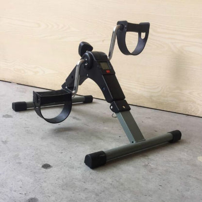อุปกรณ์ฟิตเนสอเนกประสงค์ Stepper Fitness Bike Rehabilitation Training Machine, Bike Training Machine(Black)