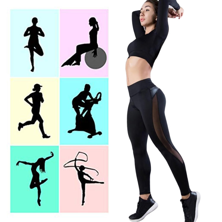 กางเกงขายาวผู้หญิงกางเกงเซ็กซี่ Push Up Fitness GYM Leggins วิ่งตาข่ายกางเกงขายาวไม่มีรอยต่อกางเกงออกกำลังกาย, L, XL, M