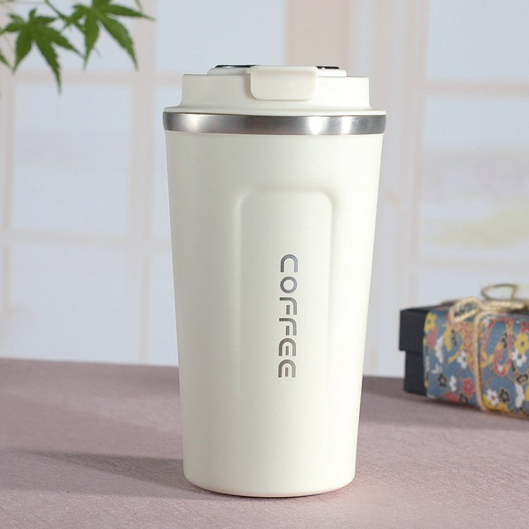สแตนเลสคู่ 304 แก้วกาแฟแก้วเก็บความร้อนในรถยนต์ Travel Thermo Cup, 380ml White, 380ml Black, 380ml Green, 380ml Blue, 380ml Pink, 510ml White, 510ml Black, 510ml Green, 510ml Blue, 510ml Pink
