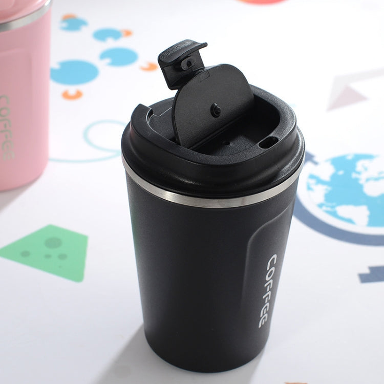 สแตนเลสคู่ 304 แก้วกาแฟแก้วเก็บความร้อนในรถยนต์ Travel Thermo Cup, 380ml White, 380ml Black, 380ml Green, 380ml Blue, 380ml Pink, 510ml White, 510ml Black, 510ml Green, 510ml Blue, 510ml Pink