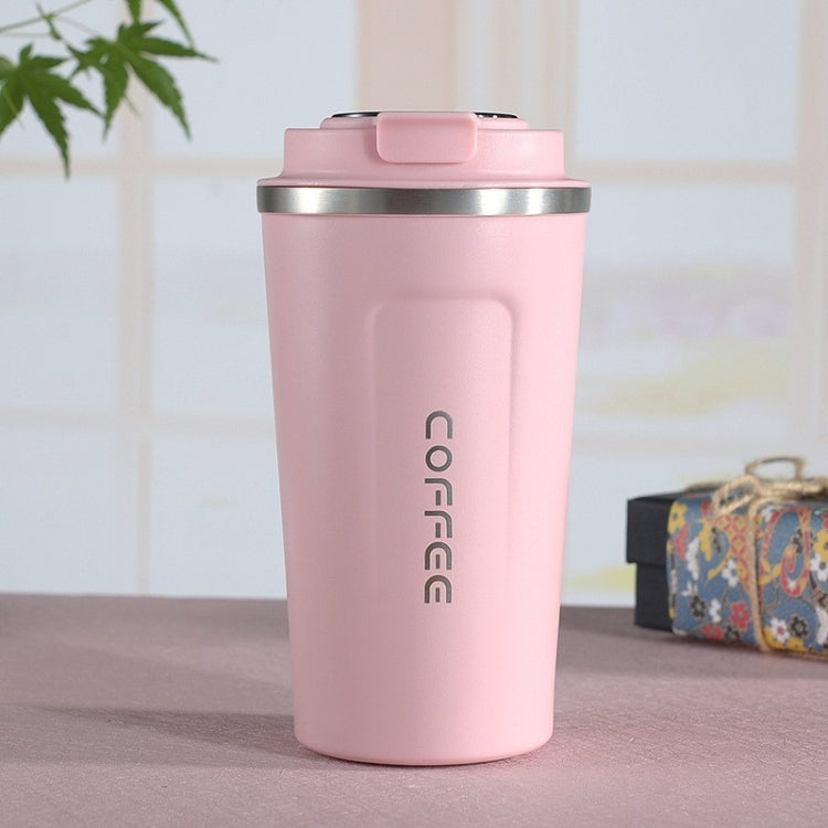สแตนเลสคู่ 304 แก้วกาแฟแก้วเก็บความร้อนในรถยนต์ Travel Thermo Cup, 380ml White, 380ml Black, 380ml Green, 380ml Blue, 380ml Pink, 510ml White, 510ml Black, 510ml Green, 510ml Blue, 510ml Pink