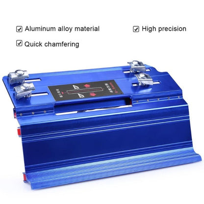 45 องศาหินตัดกระเบื้องหินอ่อนเซรามิคเครื่องตัดมุม Chamfering Device