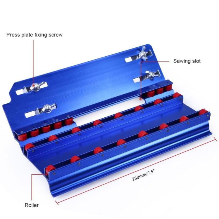 45 องศาหินตัดกระเบื้องหินอ่อนเซรามิคเครื่องตัดมุม Chamfering Device