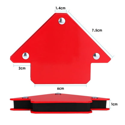 Magnetic Welding Positioner สามเหลี่ยม Strong Magnetic Holder, 25 Pounds, 50 Pounds, 75 Pounds