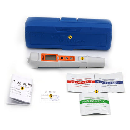 ปากกาวัดการทดสอบน้ำดิจิตอล Kedida Protable LCD, CT3030 Conductivity + Temp Meter, CT6322 PH Conductivity Temp Meter