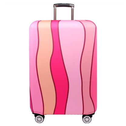 Travel ทนต่อการขัดถูยืดหยุ่น กระเป๋าเดินทาง ฝาครอบป้องกัน กระเป๋าเดินทาง ผ้าคลุมกันฝุ่น, 18-21 inch, 22-24 inch, 25-28 inch, 29-32 inch
