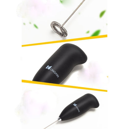 2 PCS มินิไฟฟ้า Frother นมสแตนเลสมือถือไข่ Beater ในครัวเรือนขนาดเล็กกาแฟโฟม Frother โฟมนม Maker ผสมเครื่องมือ, Milk Foam Maker M