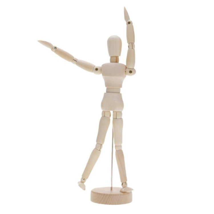 หุ่นไม้ของเล่น Humanoid Art Sketch รุ่นตุ๊กตา, 4.5 Inch, 5.5 Inch, 8 Inch, 12 Inch, 16 Inch
