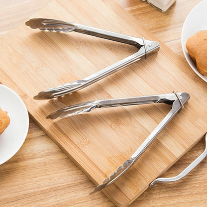 3 ชิ้น 9 นิ้วสแตนเลสคลิปอาหารขนมปังคลิปบาร์บีคิวเครื่องมืออบ, Bread Barbecue Clip