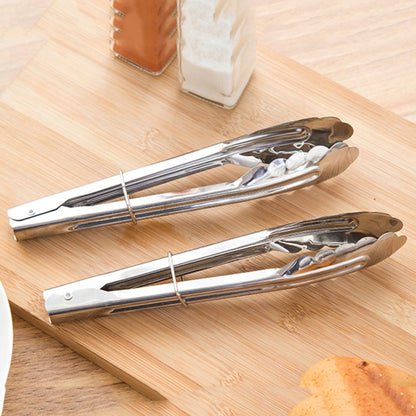3 ชิ้น 9 นิ้วสแตนเลสคลิปอาหารขนมปังคลิปบาร์บีคิวเครื่องมืออบ, Bread Barbecue Clip