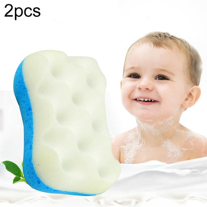 2 ชิ้น Deep Skin Care ฟองน้ำอาบน้ำ Exfoliating ทำความสะอาดคนรับใช้ฟองน้ำอาบน้ำแปรง, Deep Skin Care Bath Sponge