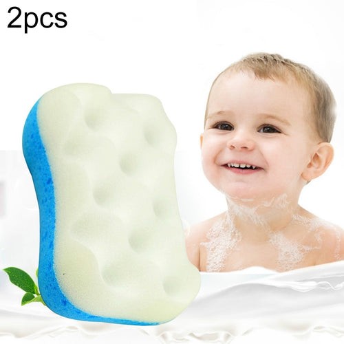 2 ชิ้น Deep Skin Care ฟองน้ำอาบน้ำ Exfoliating ทำความสะอาดคนรับใช้ฟองน้ำอาบน้ำแปรง, Deep Skin Care Bath Sponge