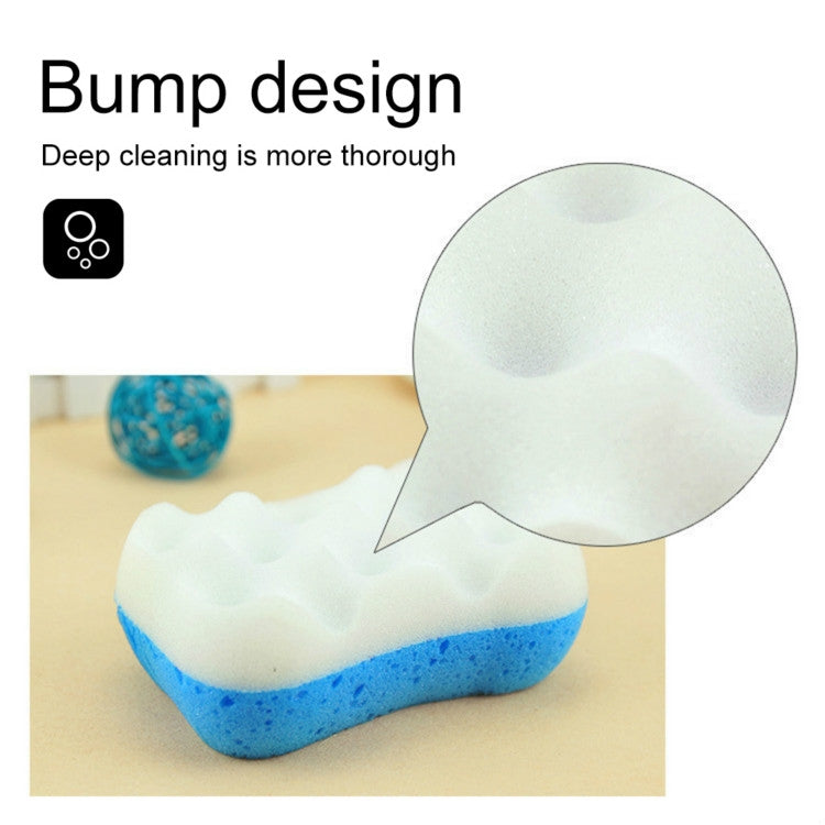 2 ชิ้น Deep Skin Care ฟองน้ำอาบน้ำ Exfoliating ทำความสะอาดคนรับใช้ฟองน้ำอาบน้ำแปรง, Deep Skin Care Bath Sponge
