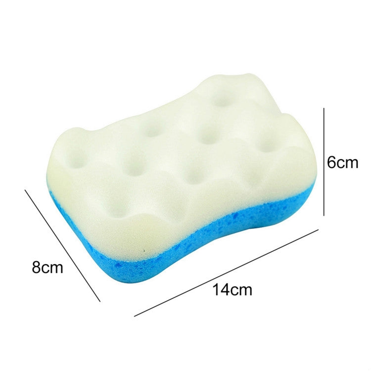 2 ชิ้น Deep Skin Care ฟองน้ำอาบน้ำ Exfoliating ทำความสะอาดคนรับใช้ฟองน้ำอาบน้ำแปรง, Deep Skin Care Bath Sponge