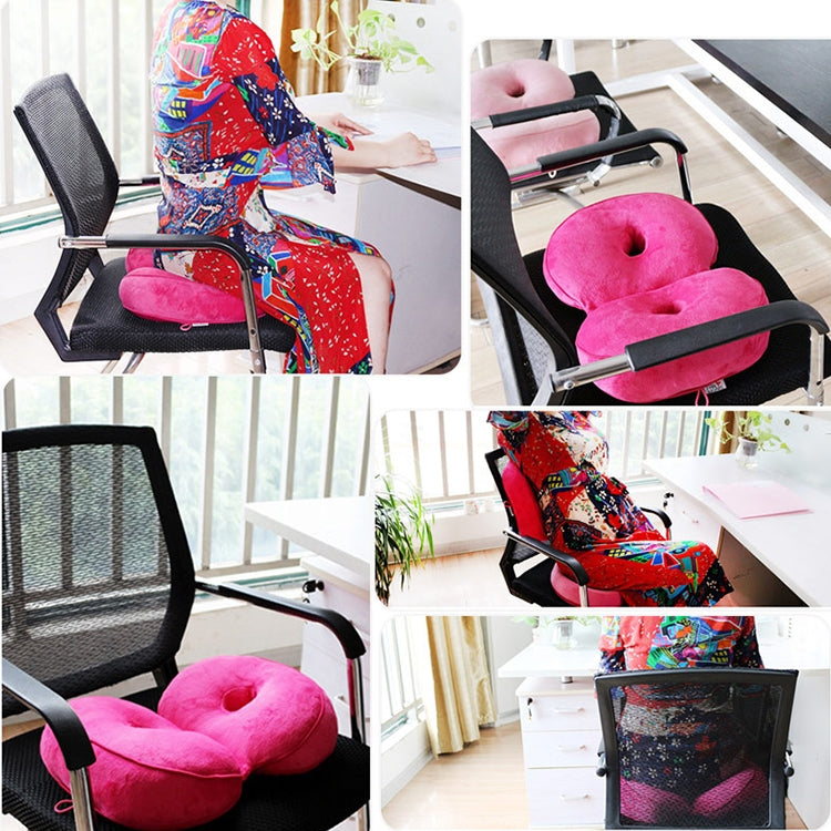 มัลติฟังก์ชั่น Dual Comfort Memory Foam Seat Hip Lift Seat ก้นสวยเบาะยางพารา