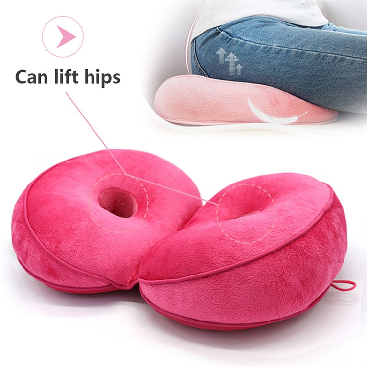 มัลติฟังก์ชั่น Dual Comfort Memory Foam Seat Hip Lift Seat ก้นสวยเบาะยางพารา