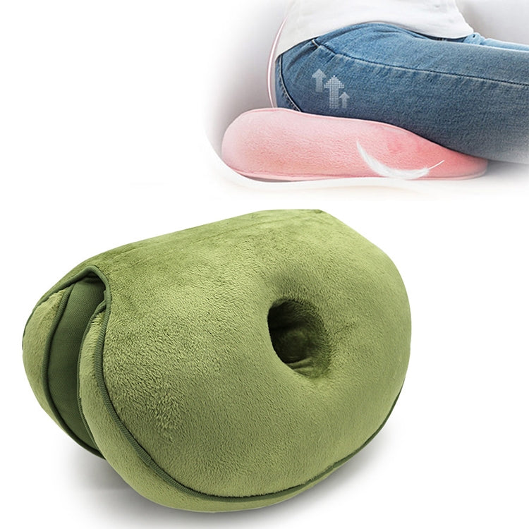 มัลติฟังก์ชั่น Dual Comfort Memory Foam Seat Hip Lift Seat ก้นสวยเบาะยางพารา