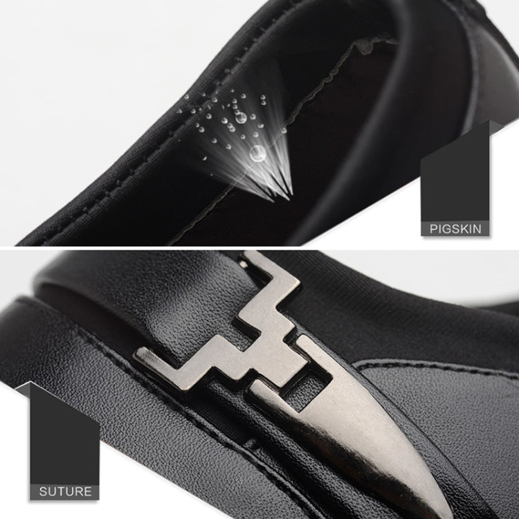 ผู้ชายชุดธุรกิจรองเท้าหนัง PU ชี้ Toe Oxfords รองเท้า, 38, 39, 40, 41, 42, 43, 44, 45, 46