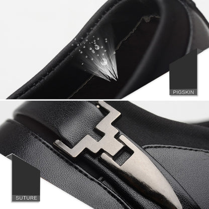 ผู้ชายชุดธุรกิจรองเท้าหนัง PU ชี้ Toe Oxfords รองเท้า, 38, 39, 40, 41, 42, 43, 44, 45, 46