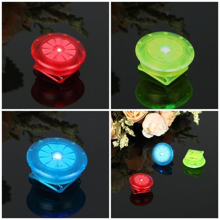 10 ชิ้นไฟคลิปรองเท้า LED มินิคลิปแสงกลางแจ้งกลางคืนวิ่งไฟเตือน, Warning Light, 10 PCS