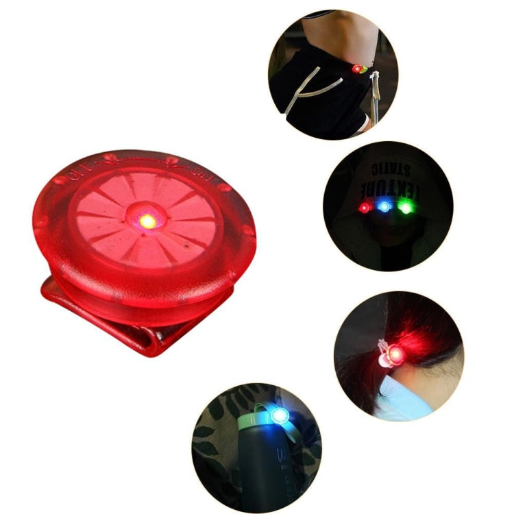10 ชิ้นไฟคลิปรองเท้า LED มินิคลิปแสงกลางแจ้งกลางคืนวิ่งไฟเตือน, Warning Light, 10 PCS