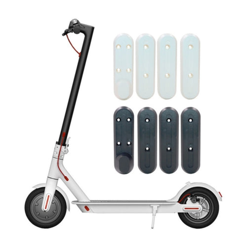 5 ชิ้น 4 in 1 สำหรับ Xiaomi Mijia M365 สกู๊ตเตอร์มอเตอร์พลาสติกฝาครอบป้องกันฝาครอบกันน้ำด้านหน้าและล้อหลังบล็อกป้องกันการจัดส่งสีแบบสุ่ม