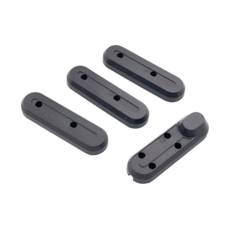 5 ชิ้น 4 in 1 สำหรับ Xiaomi Mijia M365 สกู๊ตเตอร์มอเตอร์พลาสติกฝาครอบป้องกันฝาครอบกันน้ำด้านหน้าและล้อหลังบล็อกป้องกันการจัดส่งสีแบบสุ่ม