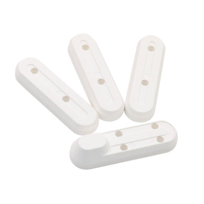 5 ชิ้น 4 in 1 สำหรับ Xiaomi Mijia M365 สกู๊ตเตอร์มอเตอร์พลาสติกฝาครอบป้องกันฝาครอบกันน้ำด้านหน้าและล้อหลังบล็อกป้องกันการจัดส่งสีแบบสุ่ม