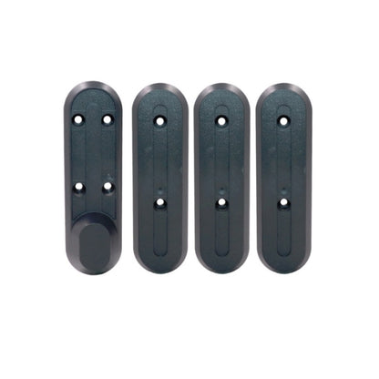 5 ชิ้น 4 in 1 สำหรับ Xiaomi Mijia M365 สกู๊ตเตอร์มอเตอร์พลาสติกฝาครอบป้องกันฝาครอบกันน้ำด้านหน้าและล้อหลังบล็อกป้องกันการจัดส่งสีแบบสุ่ม
