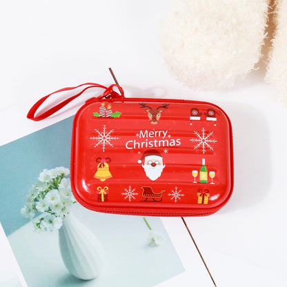 คริสต์มาสการ์ตูนเหรียญกระเป๋าสตางค์ Creative Square กล่องเก็บคีย์กรณี, Type 2, Type 1, Type 3, Type 4, Type 5, Type 6