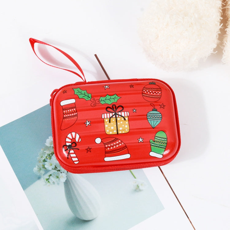 คริสต์มาสการ์ตูนเหรียญกระเป๋าสตางค์ Creative Square กล่องเก็บคีย์กรณี, Type 2, Type 1, Type 3, Type 4, Type 5, Type 6